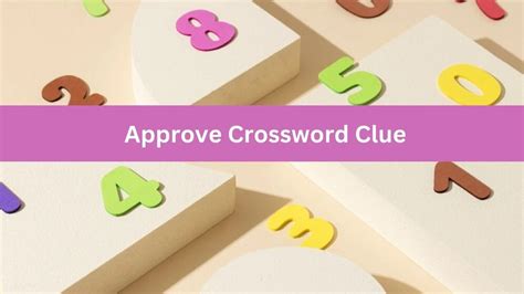 of approval crossword clue|approving crossword clue dan word.